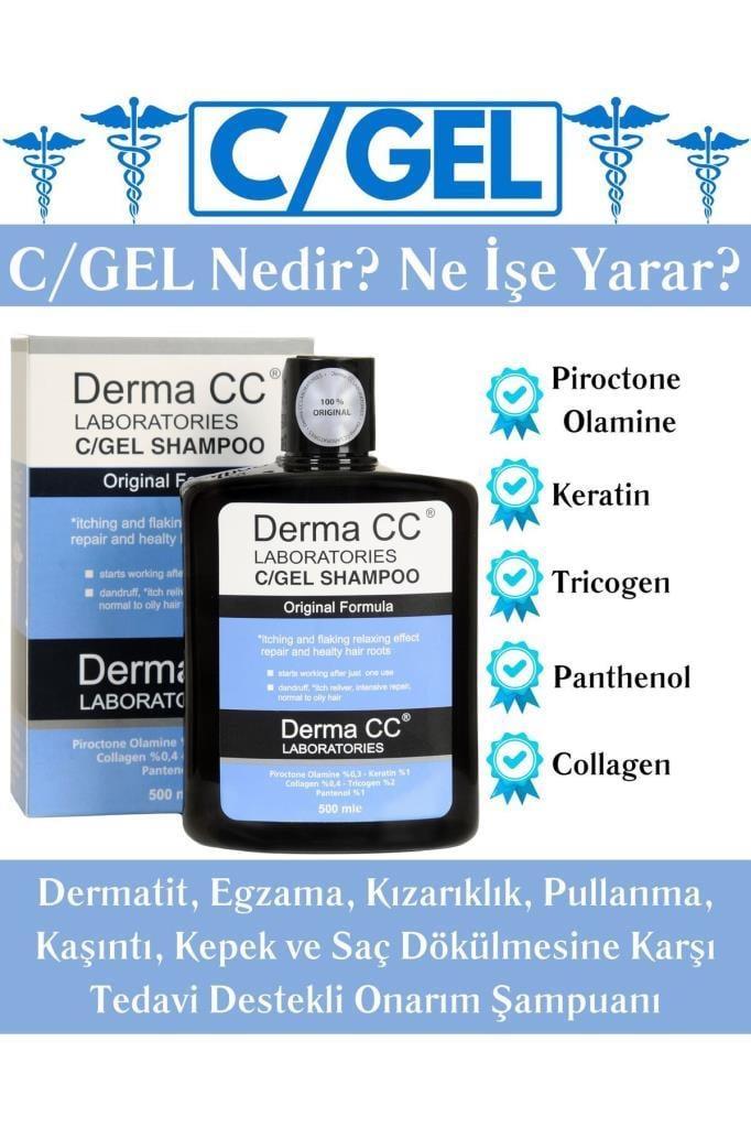 Derma CC C/Gel Şampuanı 200 Ml