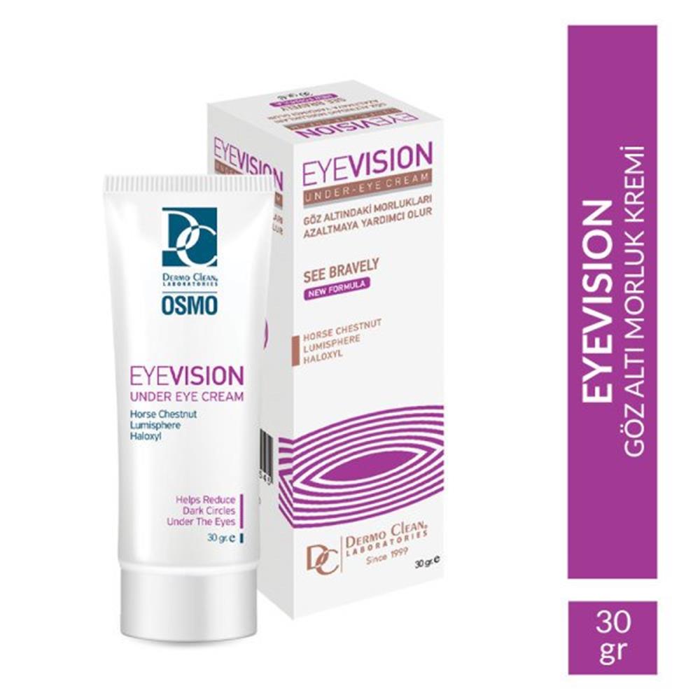 Dermo Clean Eyevision Under Eye See Bravely Cream 30 Ml - Göz Altı Morlukları Kremi-Dermo Clean