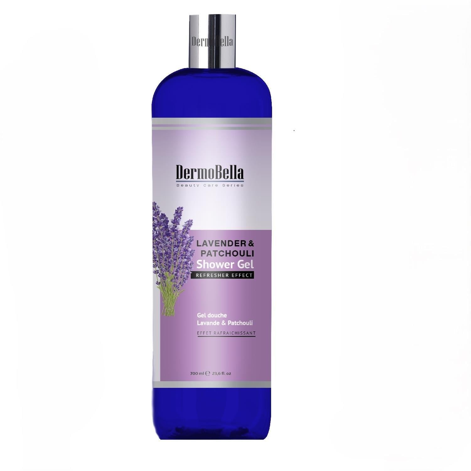 DermoBella Lavanta ve Paçuli Özlü Duş Jeli 700 ml-DermoBella