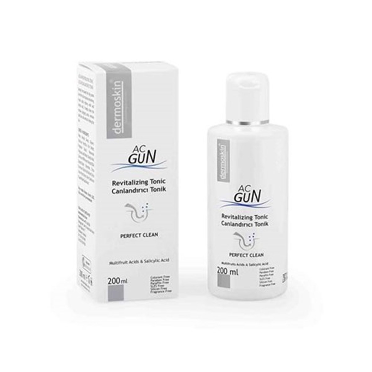 Dermoskin Acnegun Canlandırıcı Tonik 200Ml