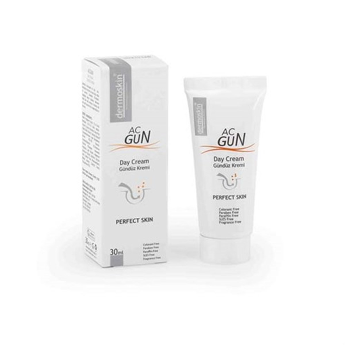 Dermoskin Acnegun Onarıcı Gündüz Kremi 35Ml