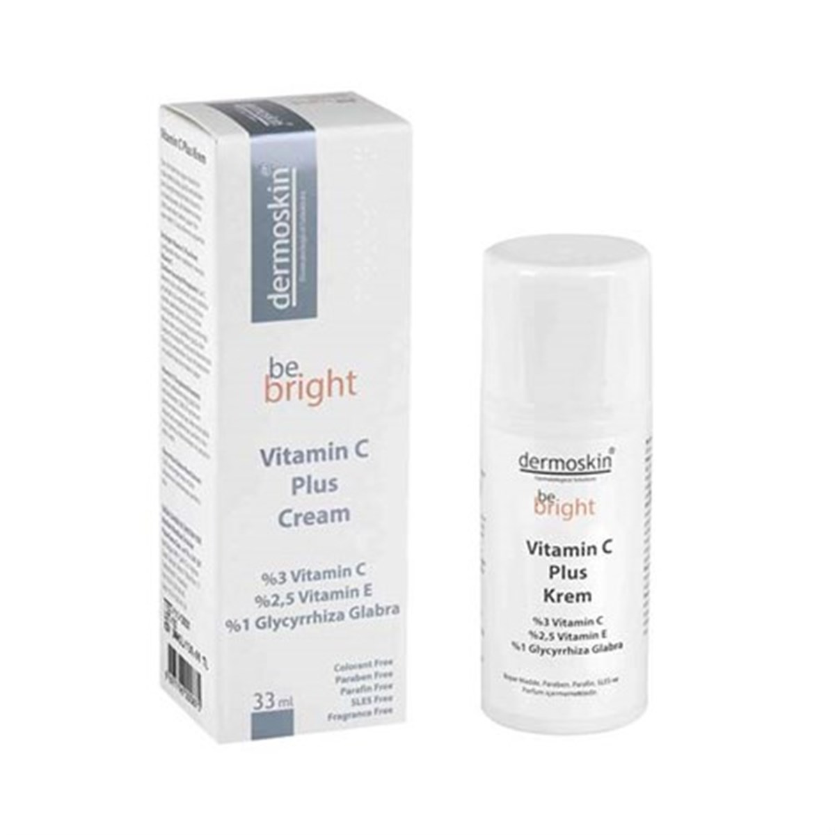 Dermoskin Be Bright Vitamin C Plus Krem 33 ml