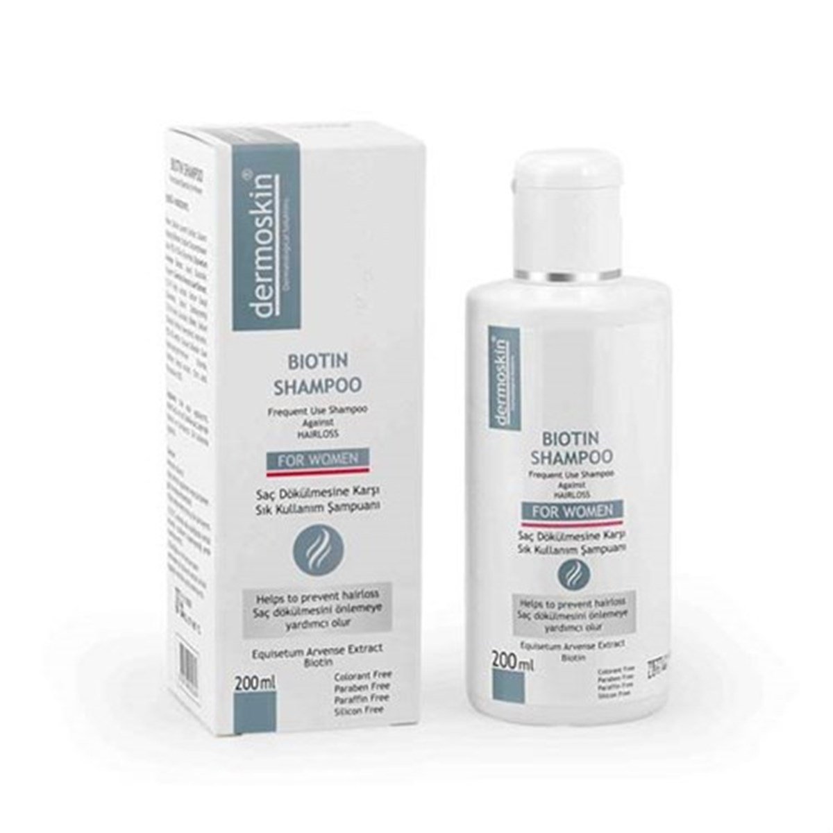 Dermoskin Biotin Shampoo For Women-Kadın