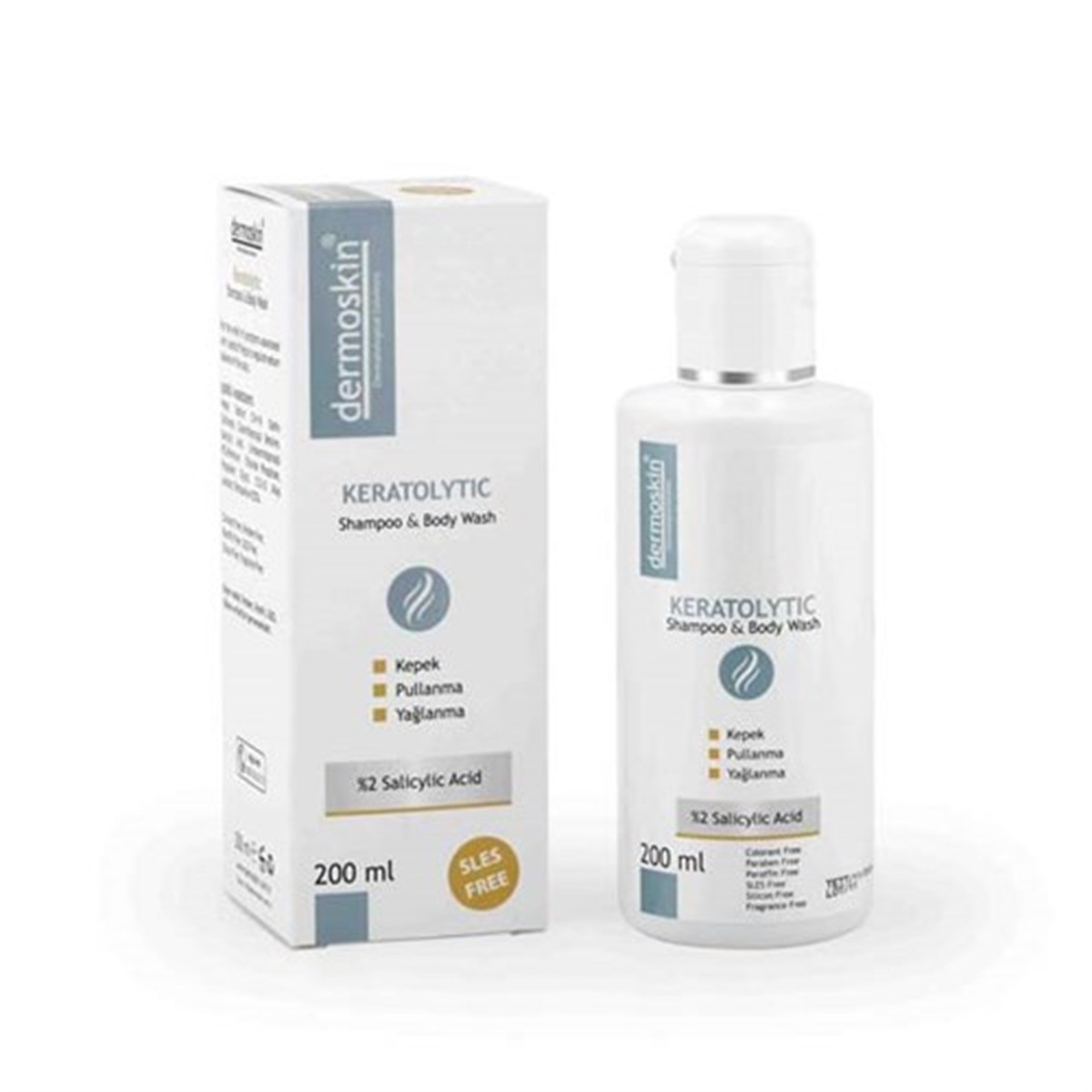 Dermoskin Keratolytıc Shampoo & Body Wash 200Ml