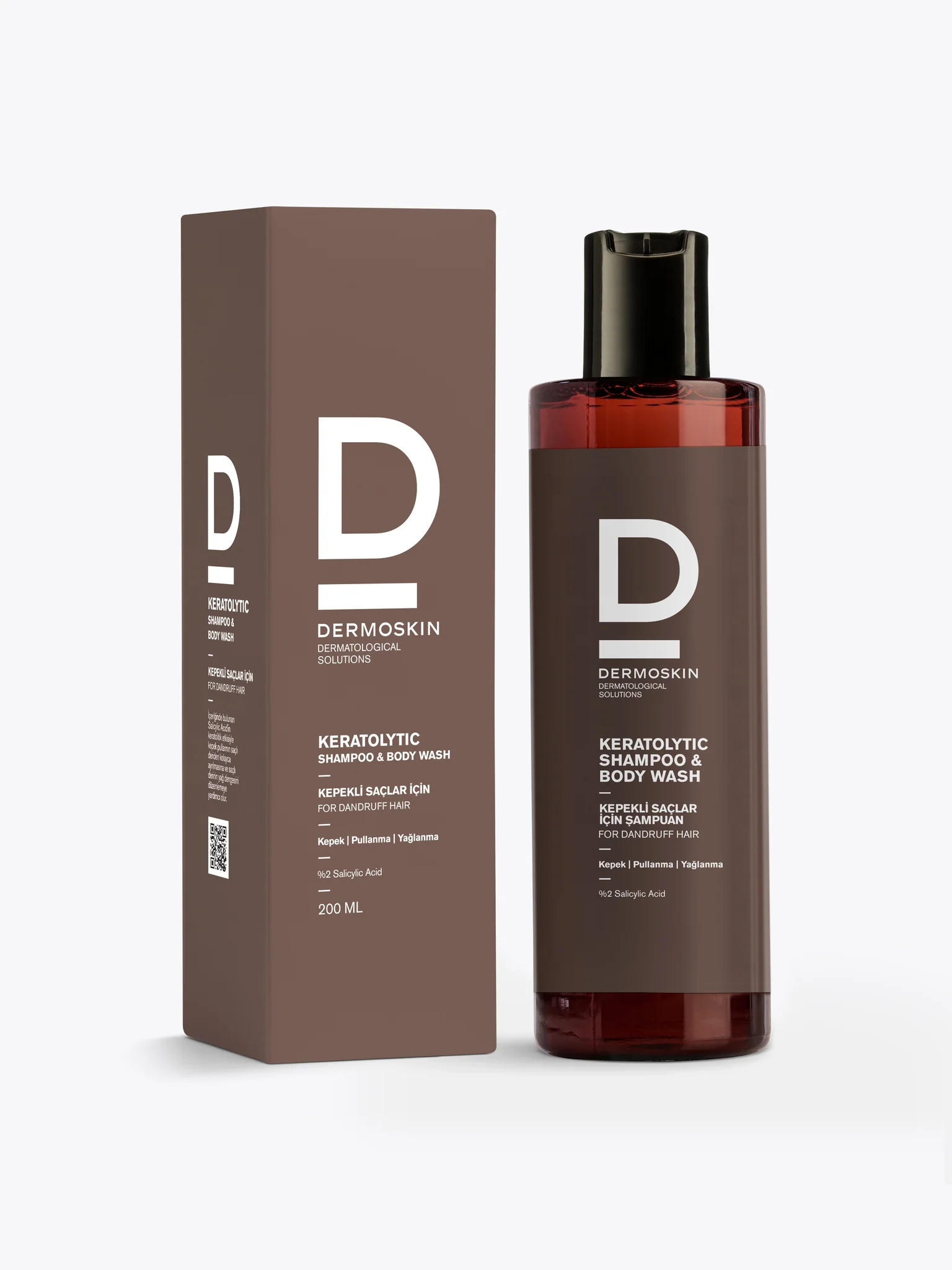Dermoskin Keratolytıc Shampoo & Body Wash 200Ml-Dermoskin