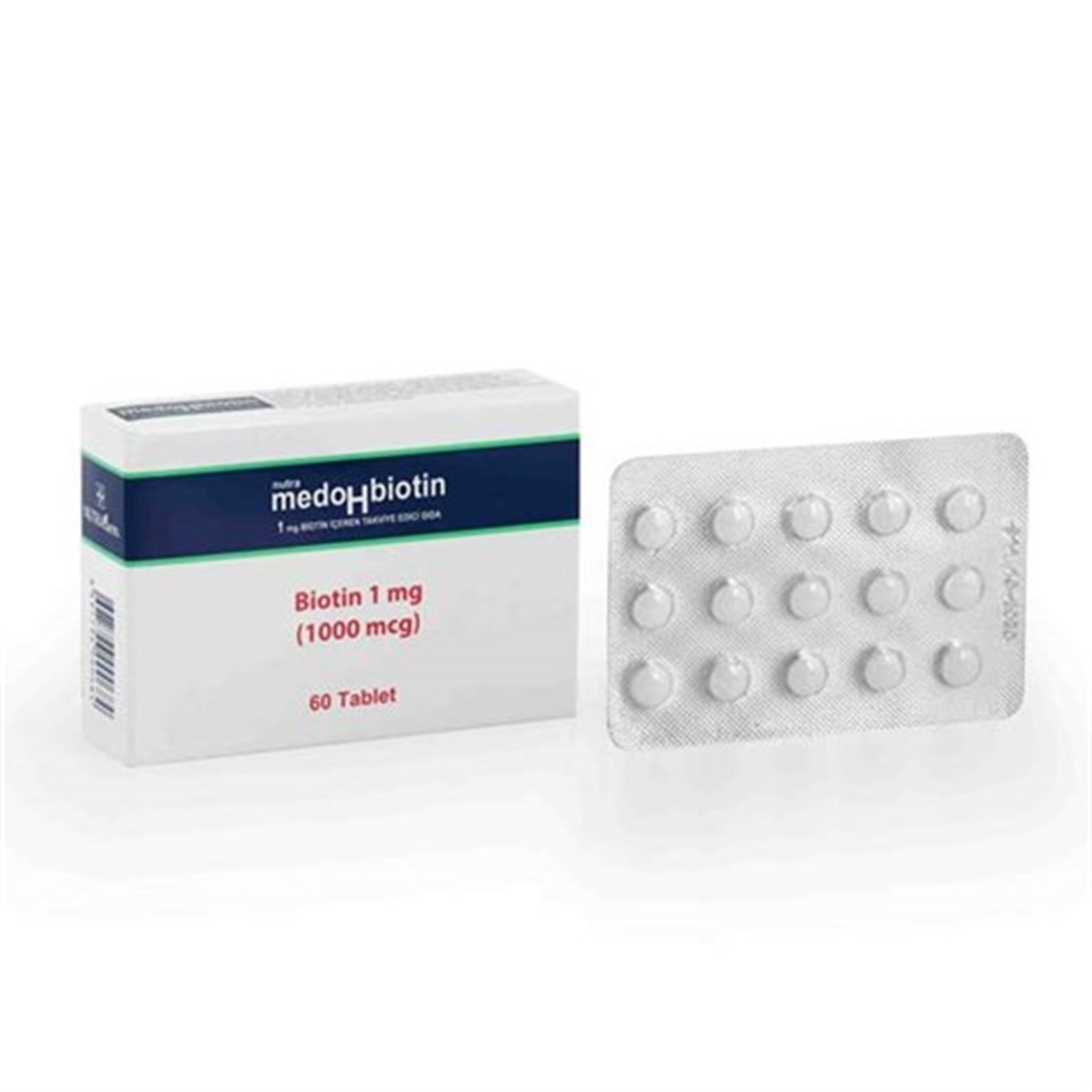 Dermoskin Medobiohtin Tablet 1 Mg 60 Tablet