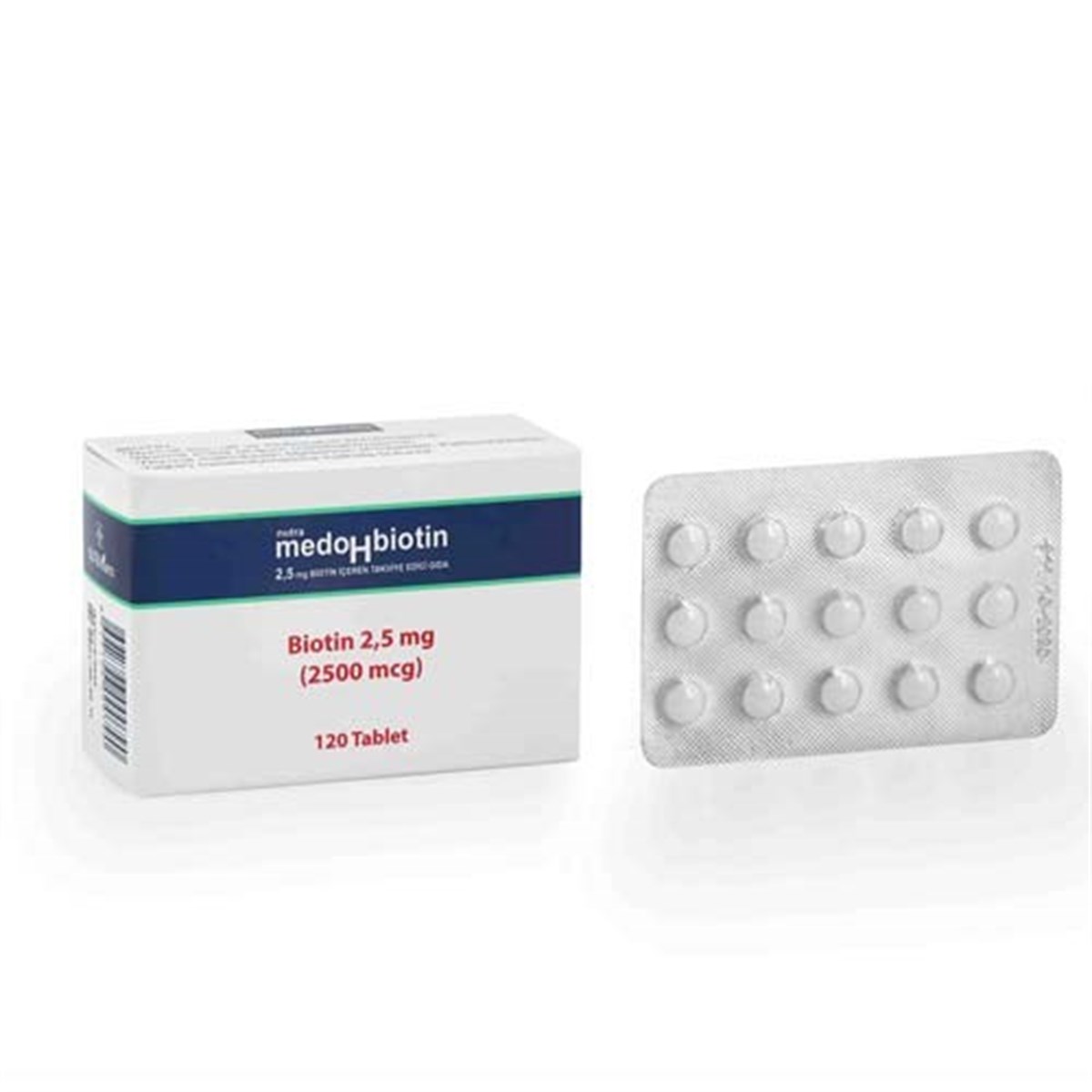 Dermoskin Medobiohtin Tablet 2,5 Mg 120 Tablet