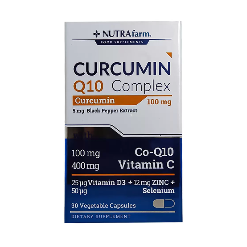 Dermoskin Nutrafarm Curcumun Q10 100 mg 30 Kapsül-Dermoskin