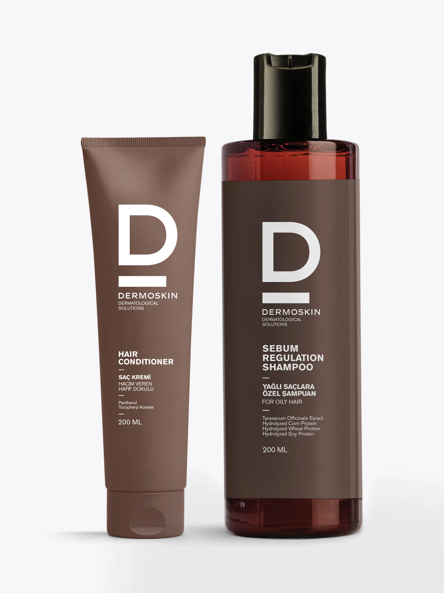 Dermoskin Sebum Regulation Shampoo 200 Ml Yağlı Saçlara Özel Şampuan + Saç Bakım Kremi 75 Ml Hediye-Dermoskin