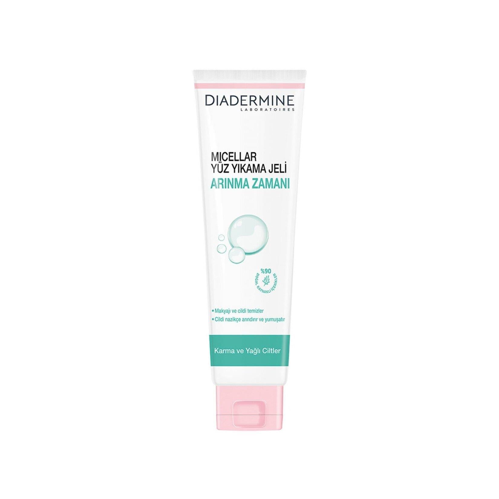 Diadermine Micellar Yüz Yıkama Jeli Karma & Yağlı Ciltler 150 ml-DIADERMINE