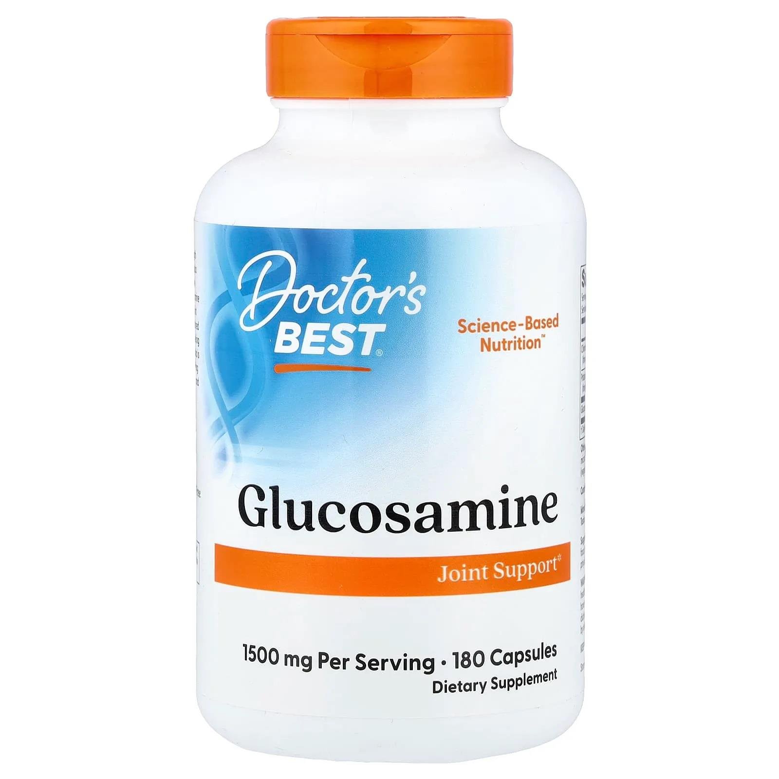 Doctor's Best Glucosamine 750 mg 180 Capsules-Doctor's Best