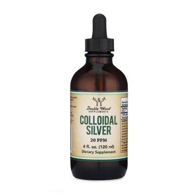 Double Wood Colloidal Silver 4 fl oz 120 ml-Double Wood