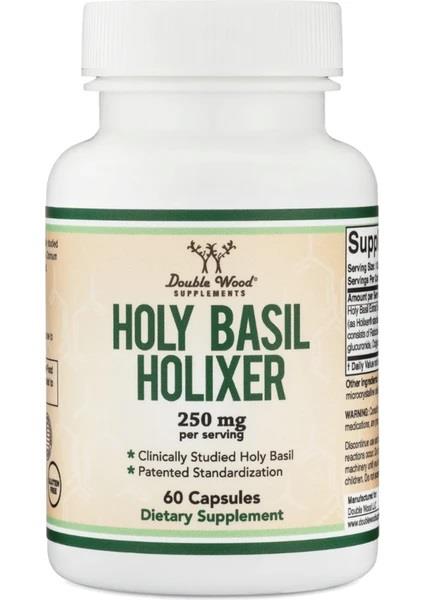 Double Wood Holy Basil Holixer 250 mg 60 Capsules-Double Wood