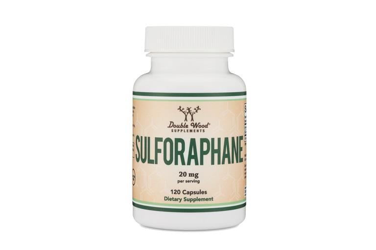 Double Wood Sulforaphane 20 mg 120 Capsules-Double Wood
