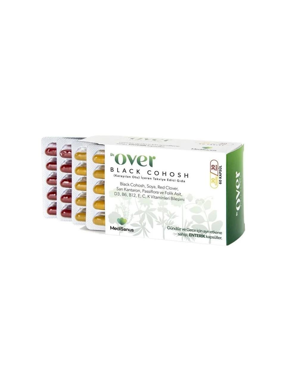Dr. Over Black Cohosh Karayılan Otu 60 Tablet-Dr. Over