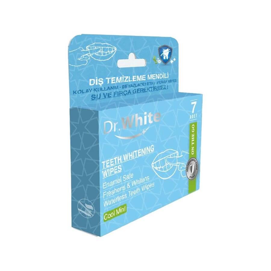 Dr. White Diş Temizleme Mendili 7 Adet-Dr. White