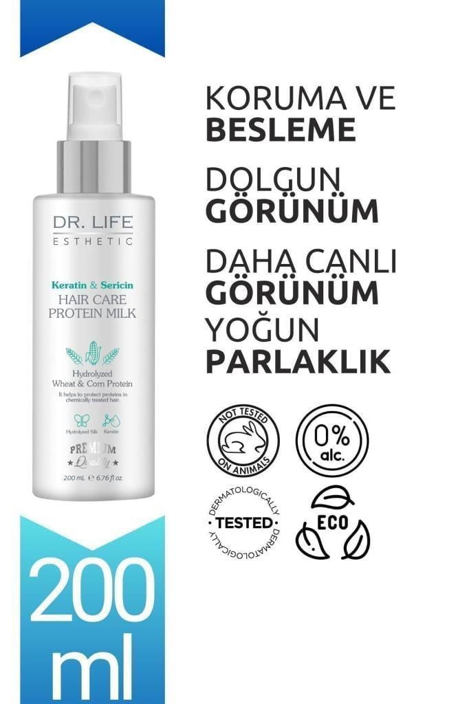 Dr. Life Esthetic Saç Besleyici ve Keratin Saç Bakım Sütü Sprey 200ml