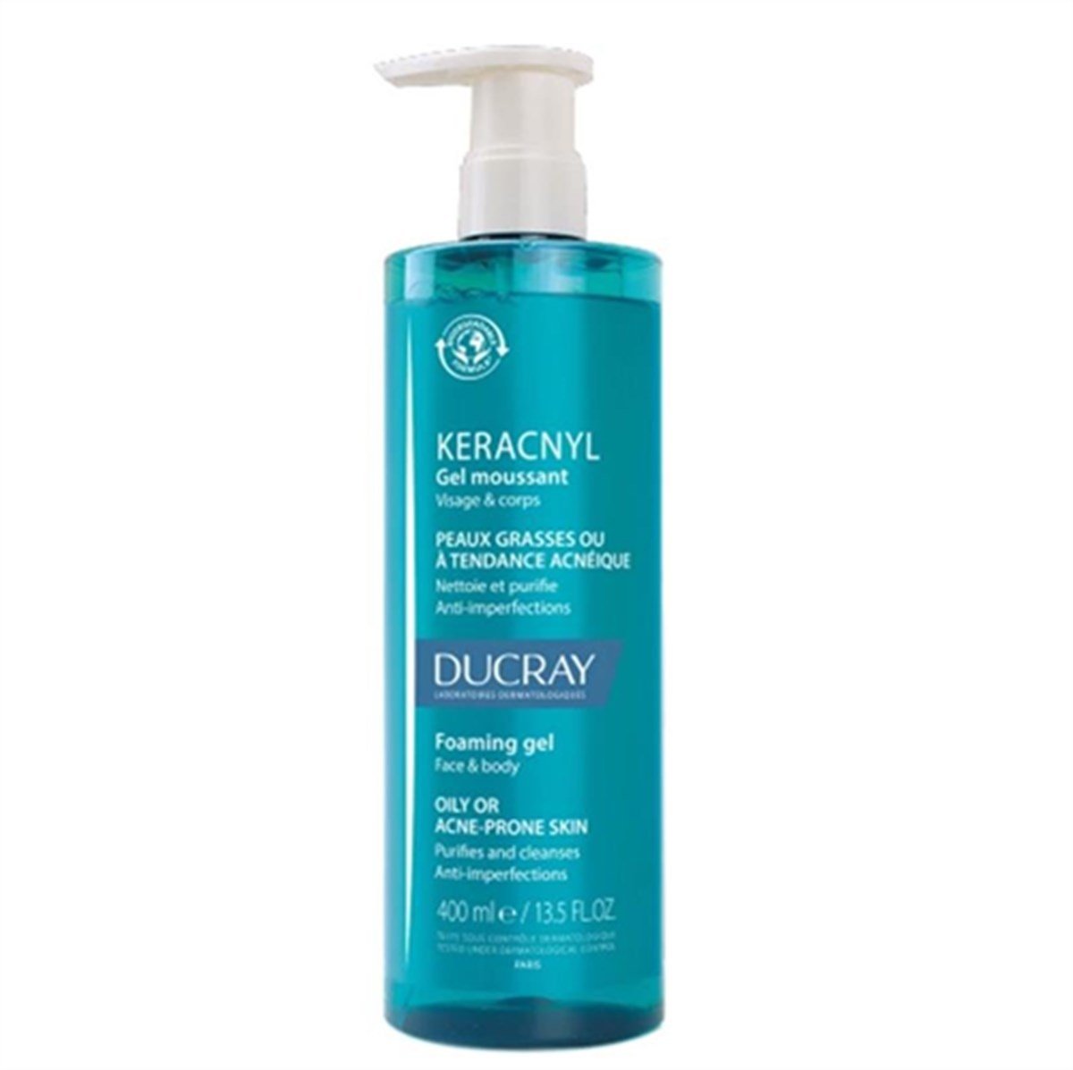 Ducray Keracnyl Gel 400 Ml