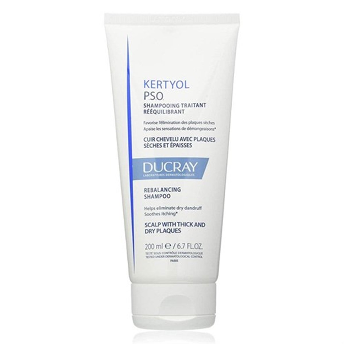 Ducray Kertyol PSO Shampoo 200 ml ( Saç Derisindeki Kalın ve Kuru Plaklara Karşı Bakım Şampuanı )