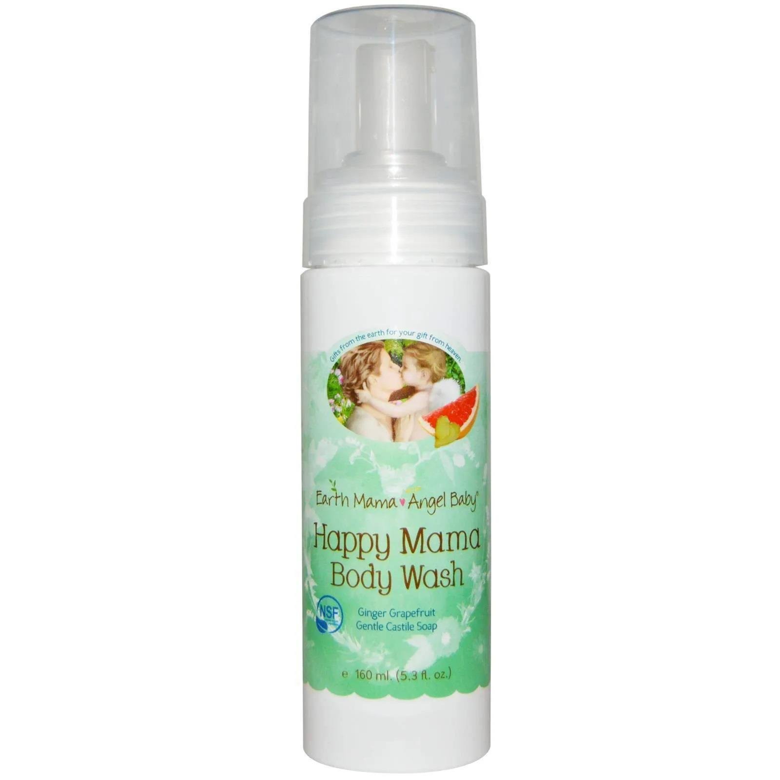 Earth Mama Angel Baby Happy Mama Body Wash - Organik Anne Vücut Şampuanı 160 ml-Earth Mama Angel Baby