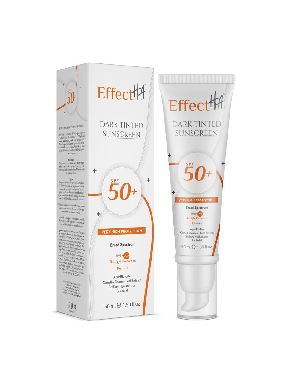 Effectha Dark Tinted Sunscreen SPF50+ 50 ml-EffectHA
