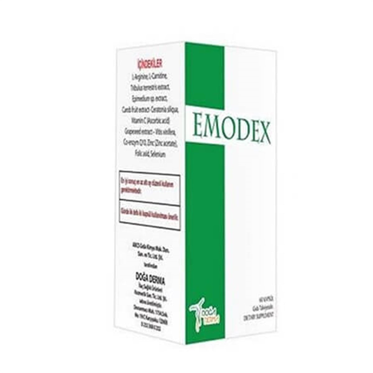 Emodex Kapsül 60 Tablet-DOĞADERMA