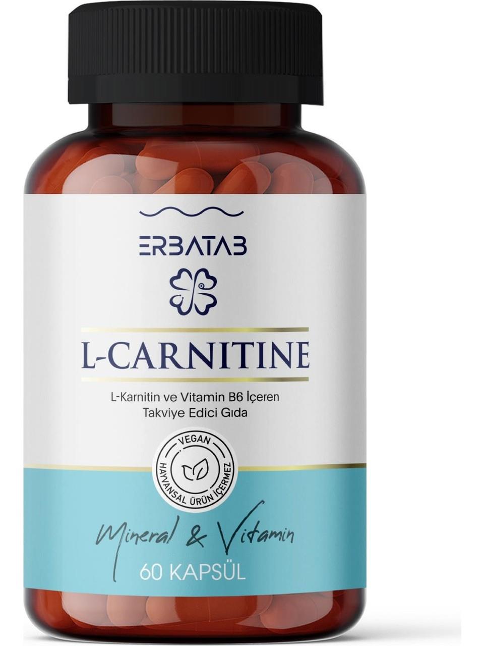 Erbatab L-Karnitin 60 Kapsül-Erbatab