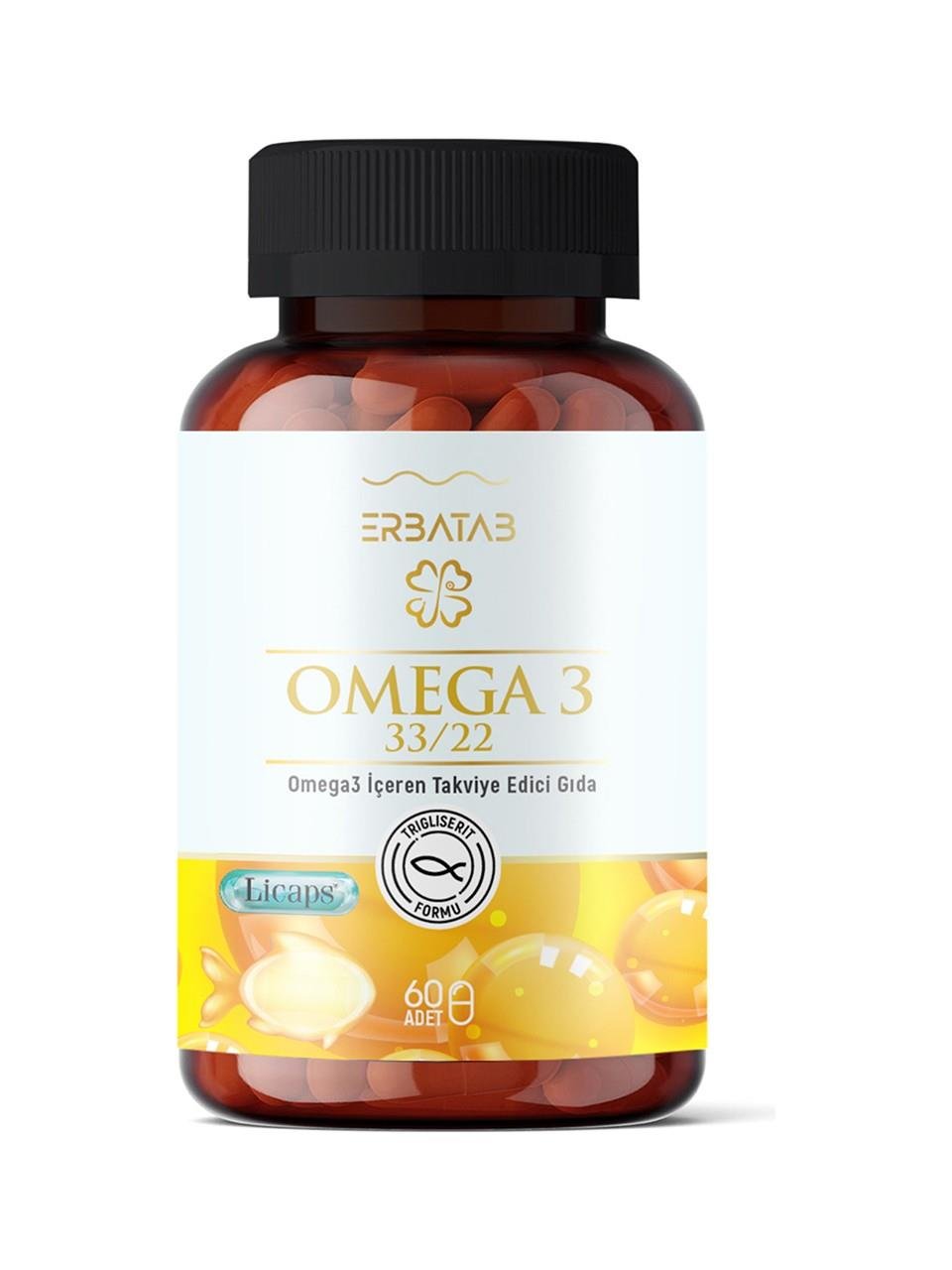Erbatab Omega 60 Kapsül-Erbatab