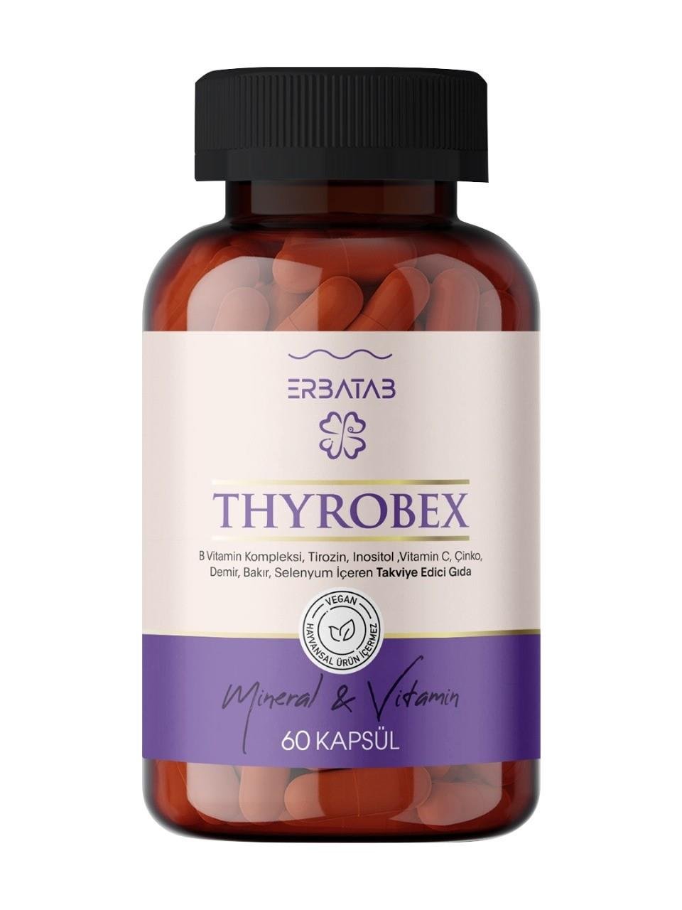 Erbatab Thyrobex Multivitamin 90 Kapsül-Erbatab