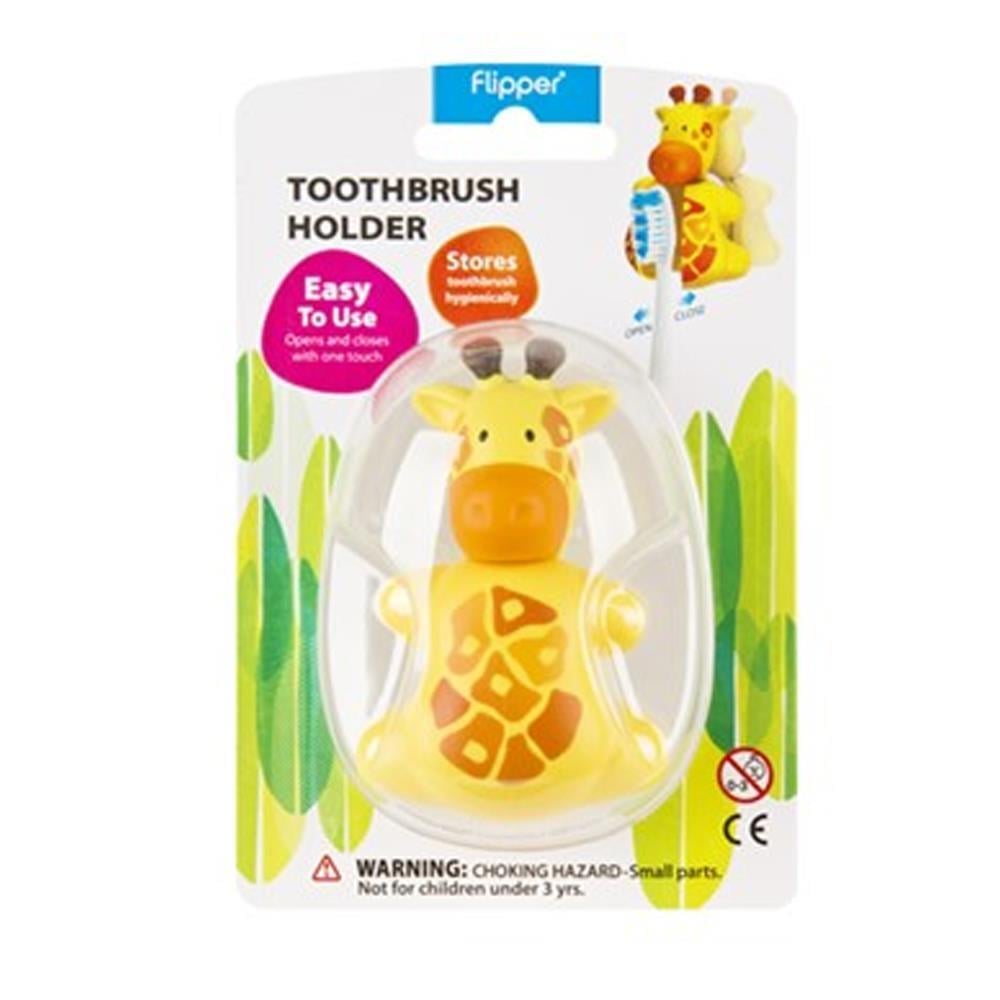 Flipper Hijyenik Diş Fırçası Kabı Zürafa-Rocs