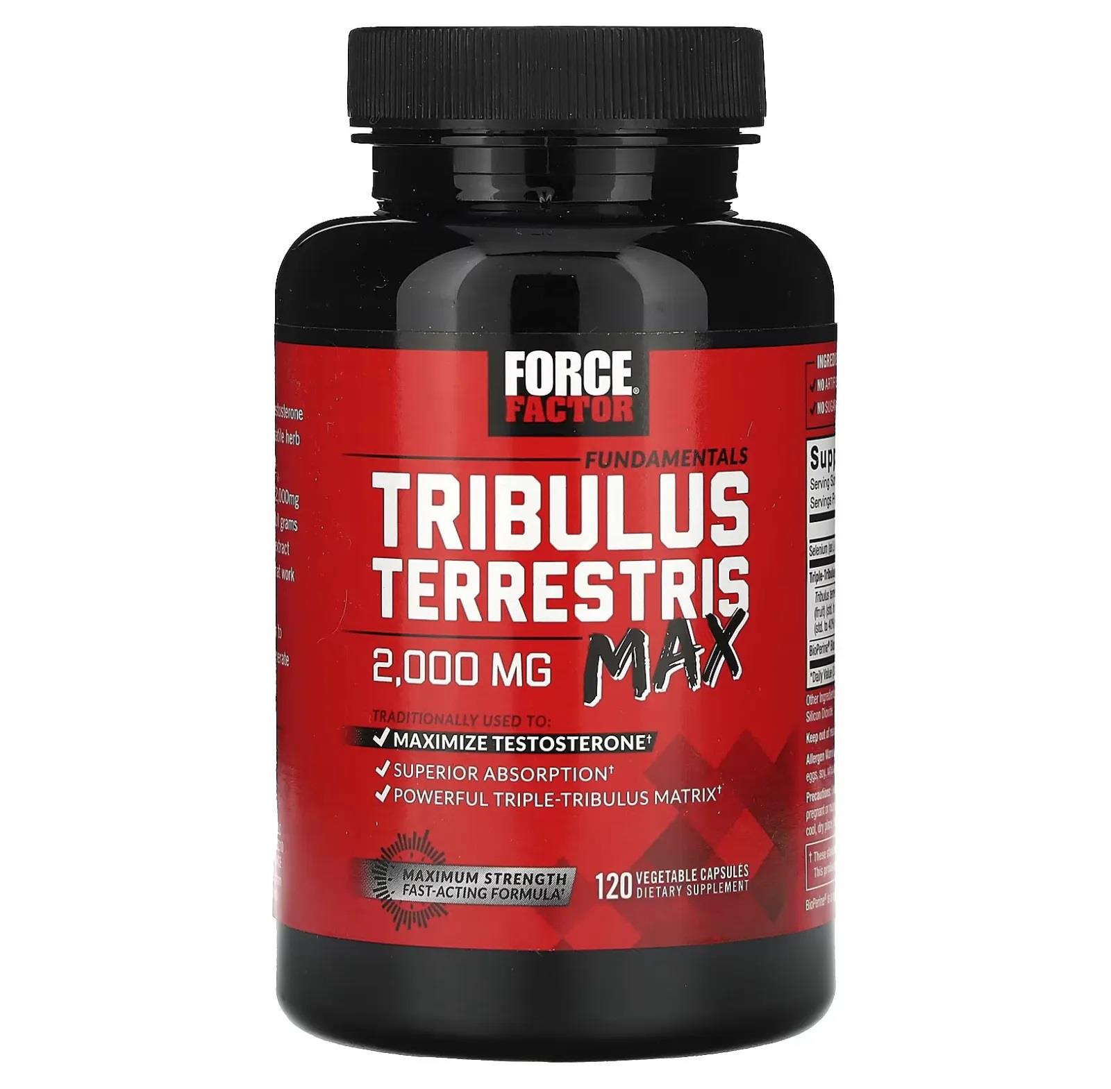 Force Factor Fundamentals Tribulus Terrestris Max 120 Bitkisel Kapsül-Force Factor