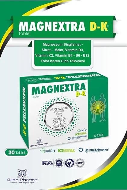 Glion Pharma MagnextraD-K 30 Tablet-Glion Pharma