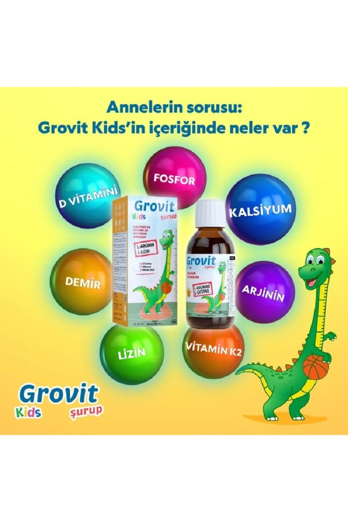 Grovit Kids 150 ml Şurup-Diğer