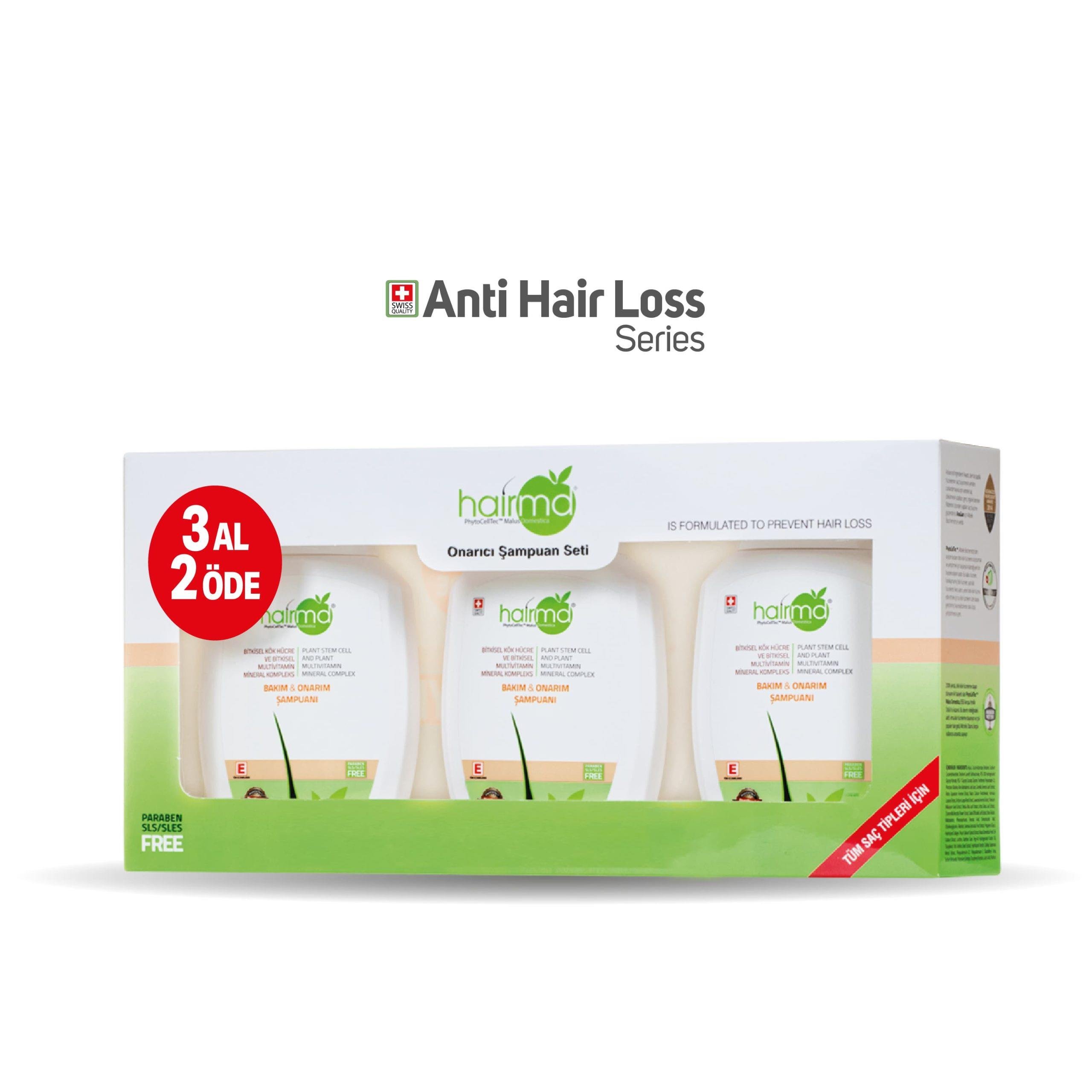 Hairmd Onarıcı Şampuan Seti 300 ml - 3 Al 2 Öde-HairMD