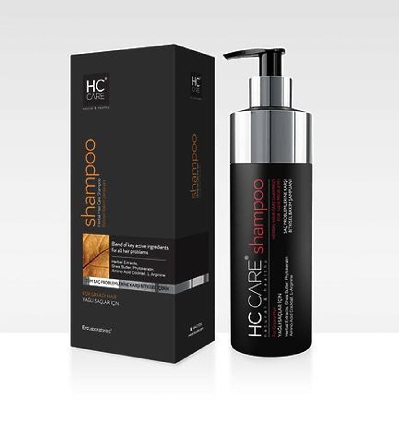 HC Care Şampuan Yağlı Saçlar 300 ml-HC