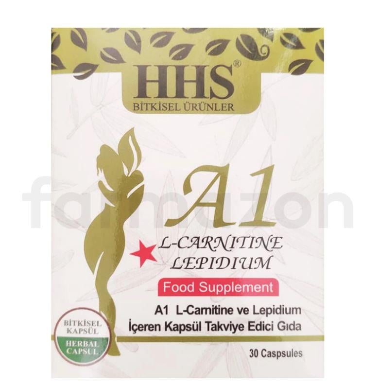 HHS A1 L-Carnitine Lepidium 30 Kapsül-HHS