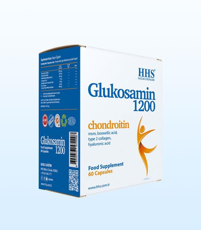 HHS Glucosamine Chondroitin MSM 1200 mg 60 Kapsül-HHS
