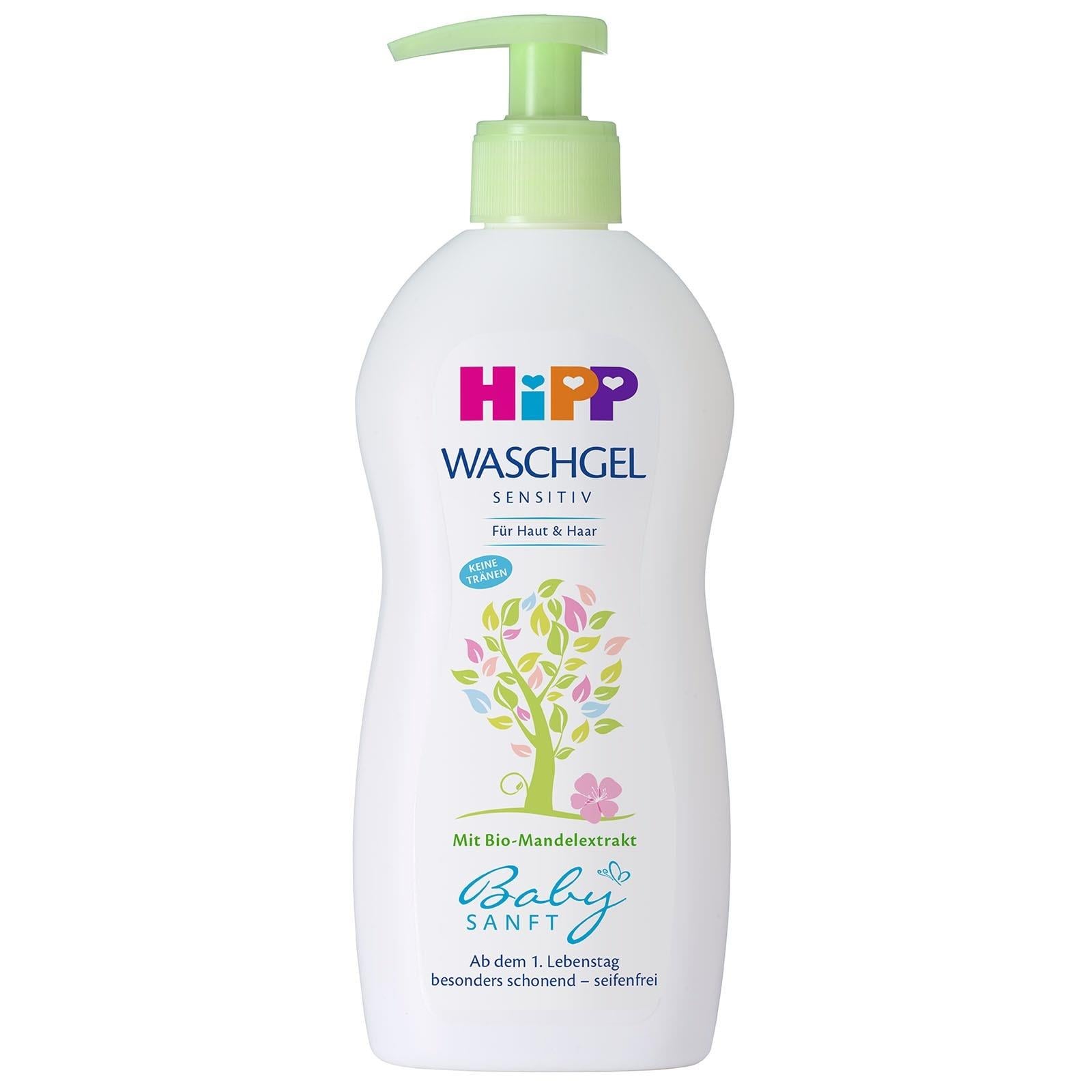 Hipp Babysanft Bebek Saç ve Vücut Banyo Jeli 400 ml-Hipp