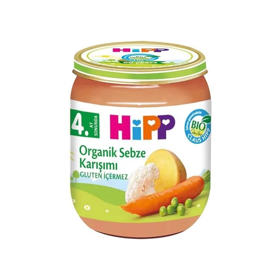Hipp Organik Sebze Karışımı 125 gr-Hipp