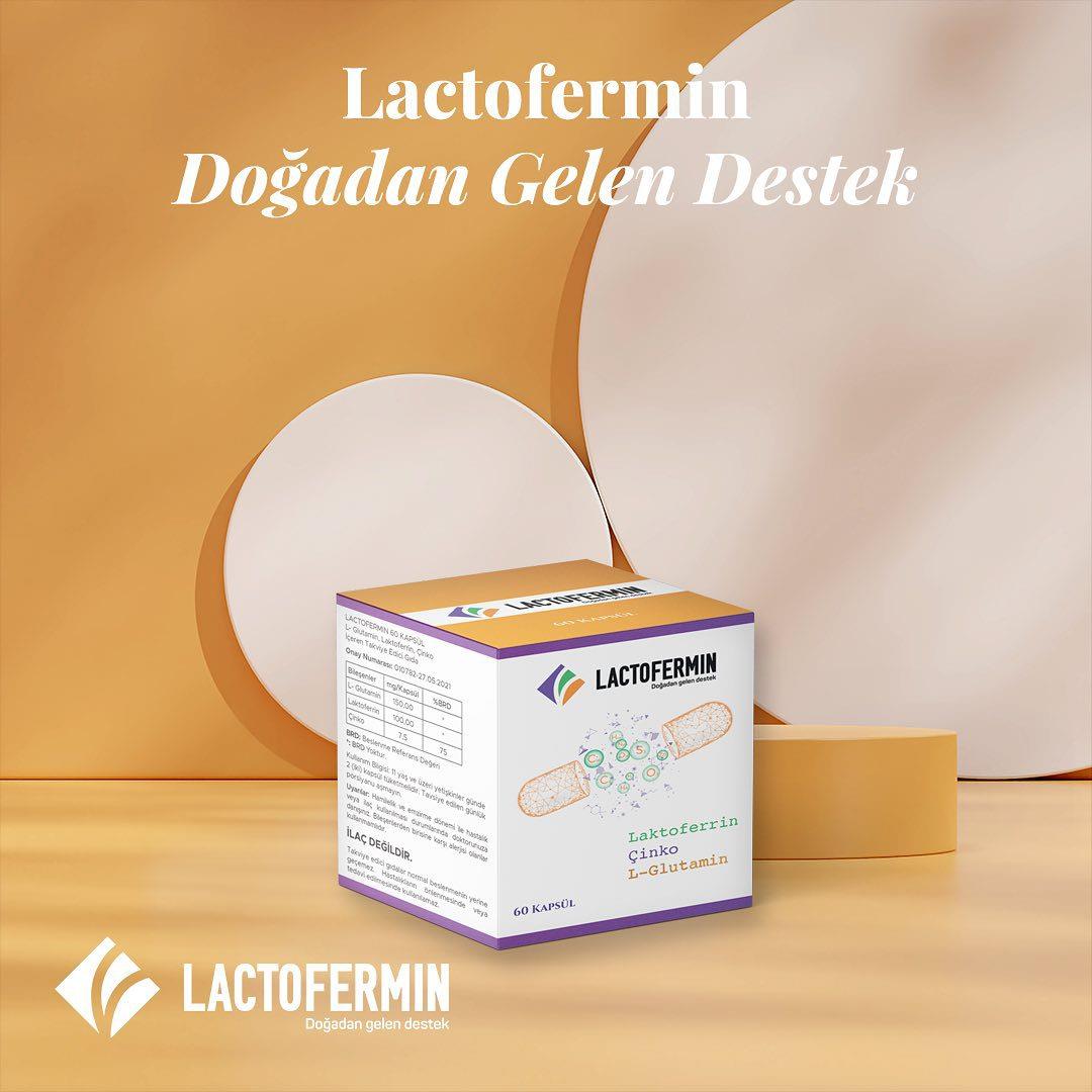 Lactofermin Laktoferrin - Glutamin - Çinko 60 Kapsül -ALCHERALİFE