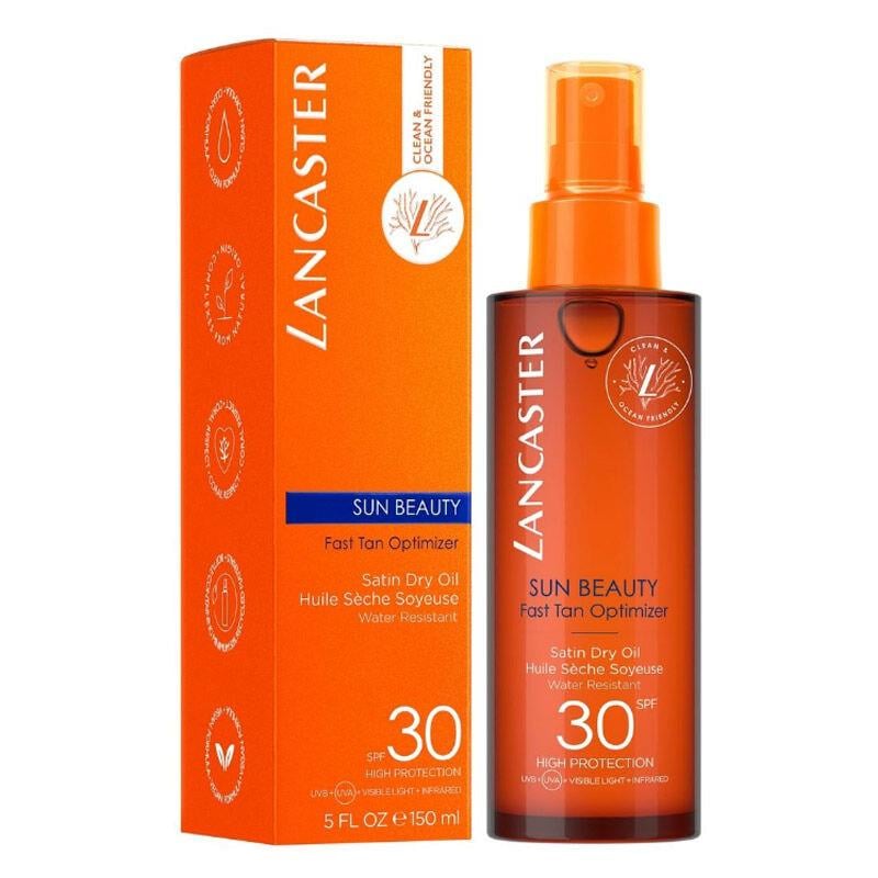Lancaster Sun Beauty Satin Dry Oil SPF30 150 ml-LANCASTER