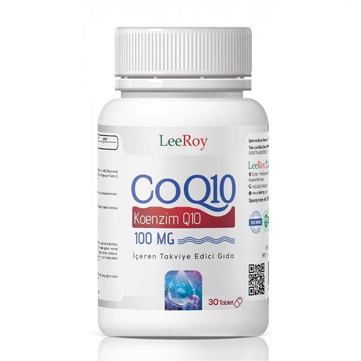 Leeroy COQ10 100 mg 30 Tablet-LeeRoy