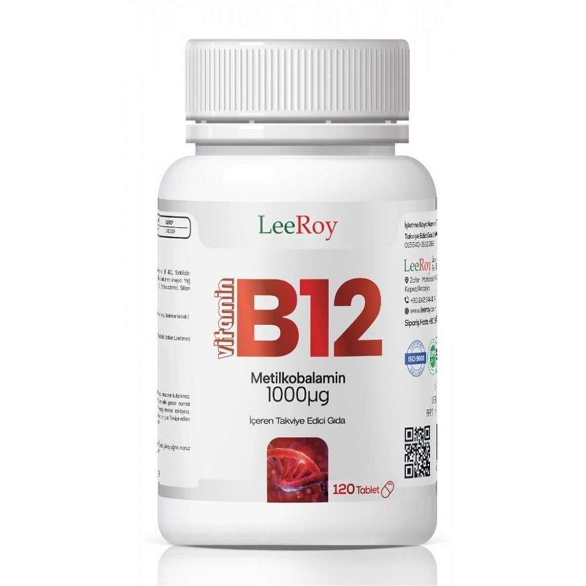 Leeroy Vitamin B12 120 Tablet-LeeRoy