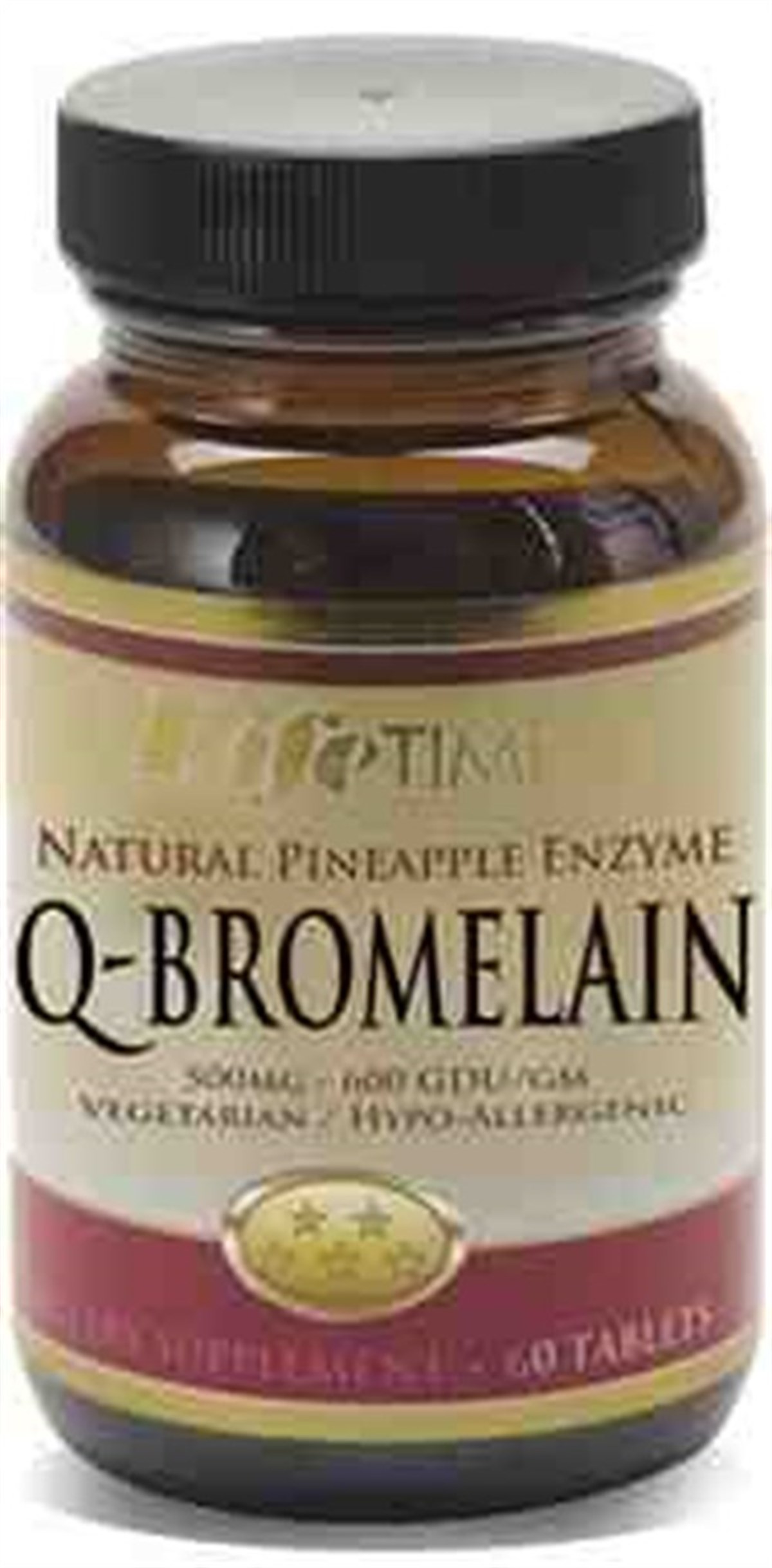 Life Time Q-Bromelain 60 Tablets