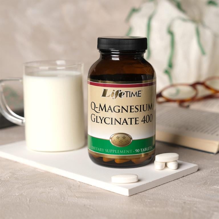 LifeTime Q-Magnesium Glycinate 400 90 Tablet-Life Time