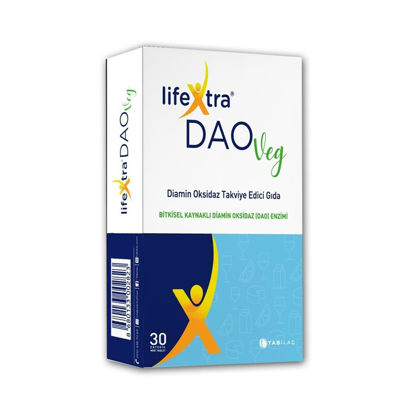 Lifextra Daoveg 30 Enterik Mini Tablet-LİFEXTRA