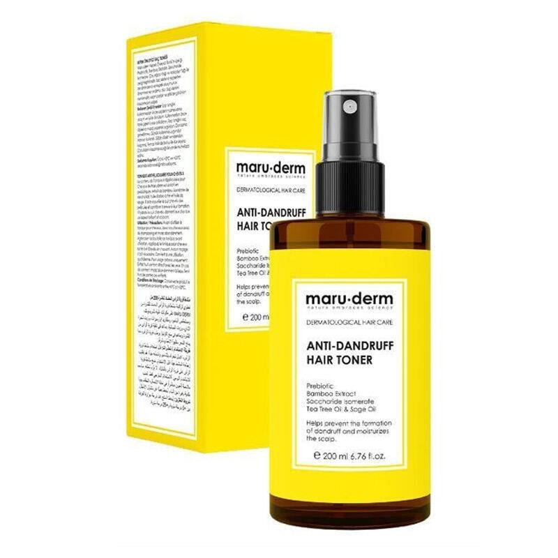 Maruderm Kepeğe Karşı Etkili Sülfatız Şampuan Normal Yağlı Saçlar Sülfatsız Tuzsuz Vegan 400 ml-Maruderm