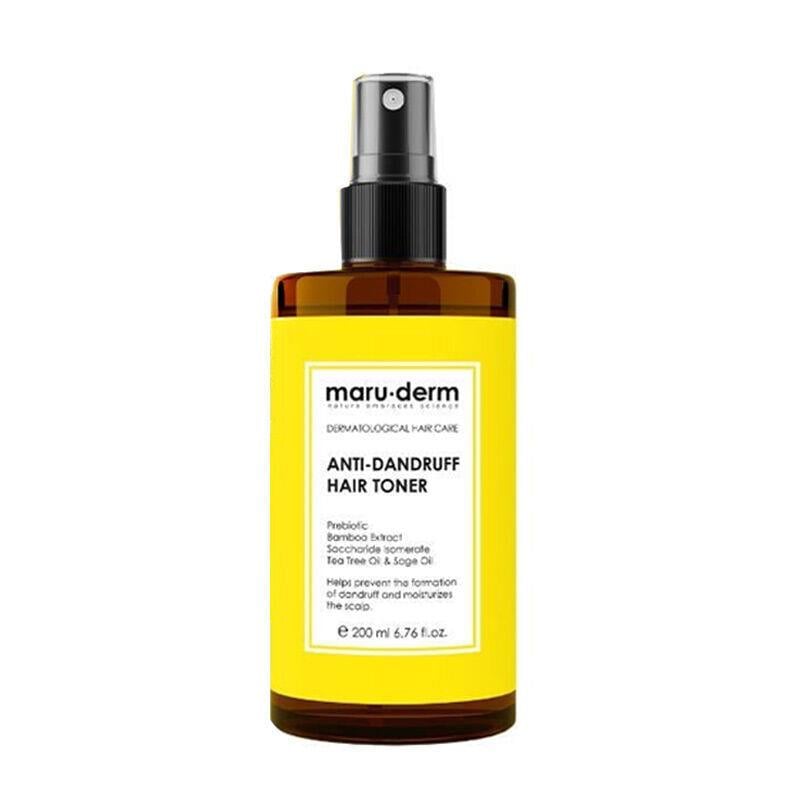 Maruderm Kepeğe Karşı Etkili Sülfatız Şampuan Normal Yağlı Saçlar Sülfatsız Tuzsuz Vegan 400 ml-Maruderm