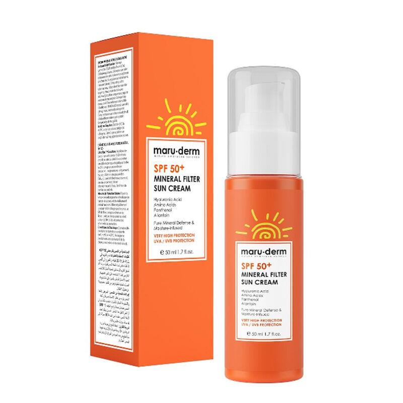 Maruderm Mineral Filtre Güneş Kremi SPF+50 50 ml-Maruderm