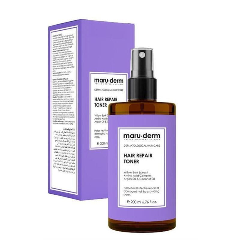 Maruderm Onarıcı Saç Bakım Toniği Yıpranmış Zayıf Saçlar Vegan 200 ml-Maruderm